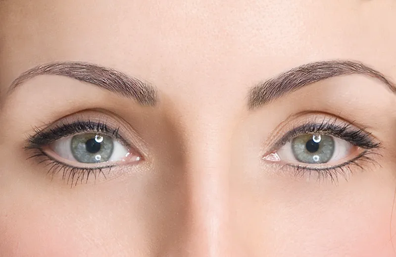 LaBella Kosmetikinstitut, nach dem Permanent Make-up Eyeliner