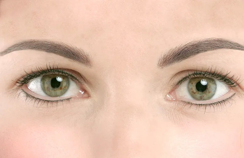 LaBella Kosmetikinstitut, nach dem Permanent Make-up Eyeliner