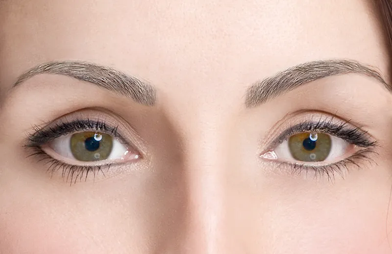 LaBella Kosmetikinstitut, nach dem Permanent Make-up Eyeliner